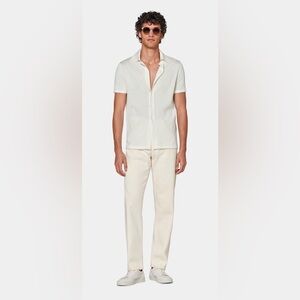 Suitsupply Off White Men’s Polo - Like New - Size L
